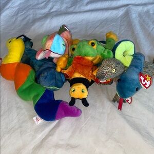 Beanie Baby Reptile/Insect Pack